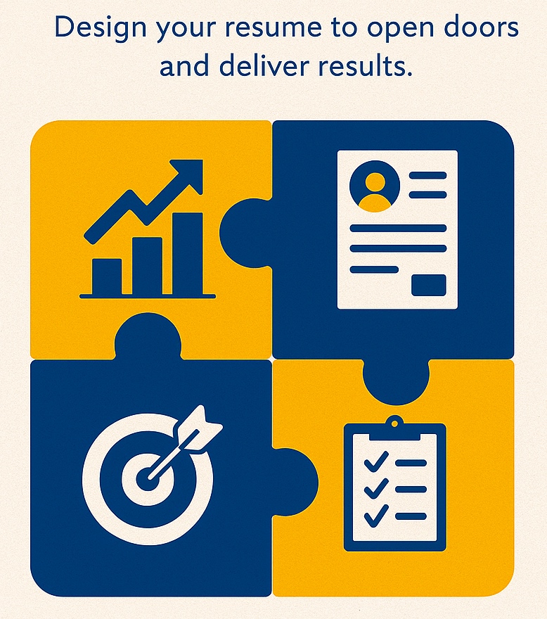 Design your resume to open doors