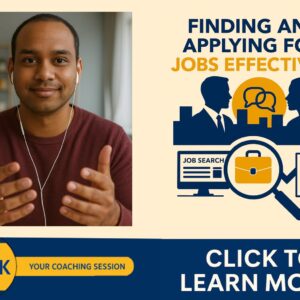 Finding and Applying For Jobs Effectively – Live Masterclass Career Coaching Session