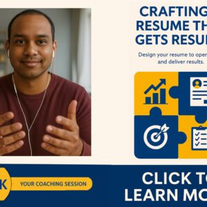 Craft a Resume That Gets Results – Live Masterclass Career Coaching Session -